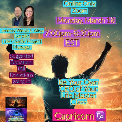 Be the CEO of Your Own Life through the lens of Capricorn ♑️ w/ Jeremy Webb
