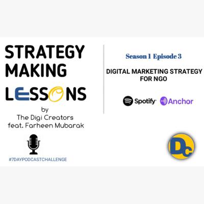 DIGITAL MARKETING STRATEGY FOR NGO (Non- Profit Organization)