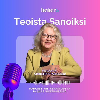 Luottamus voi tuhoutua sekunneissa – kyberturvallisuus vastuullisuuden ytimessä | Vieraana Christina Forsgård, Netprofile Luottamus voi tuhoutua sekunneissa – kyberturvallisuus vastuullisuuden ytimessä | Vieraana Christina Forsgård, Netprofile