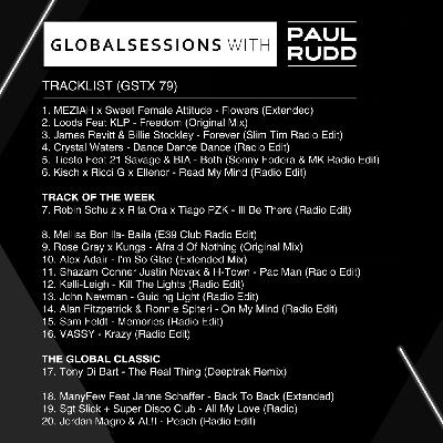 The Globalsessions with Paul Rudd - Episode 79 The Globalsessions with Paul Rudd - Episode 79