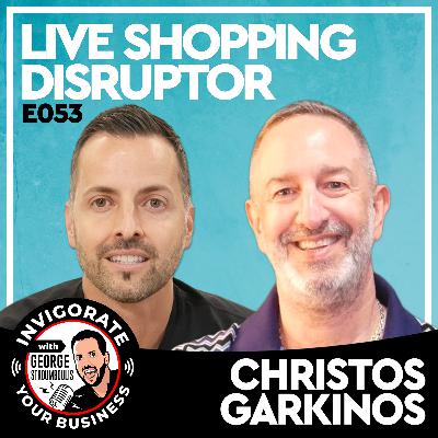 E053: Fashion Fame to Reinvention, Live Shopping, Resilience & Raw Truths | Christos Garkinos