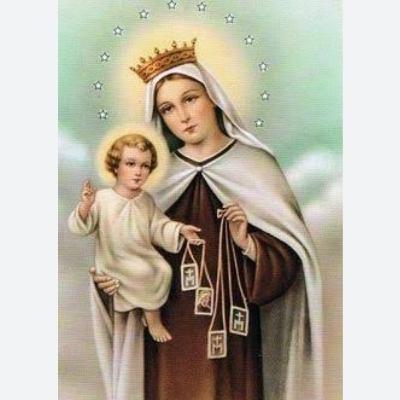 Sexto dia da Novena a Nossa Senhora do Carmo.