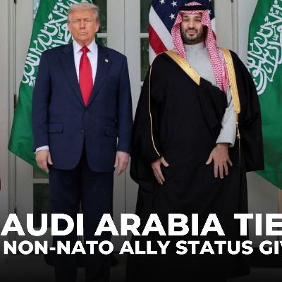 US names Saudi Arabia a major non-NATO ally during Mohammed bin Salman visit