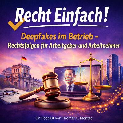 Recht Einfach! Deepfakes im Betrieb – Rechtsfolgen für Arbeitgeber und Arbeitnehmer Recht Einfach! Deepfakes im Betrieb – Rechtsfolgen für Arbeitgeber und Arbeitnehmer
