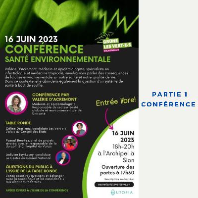 Santé et environnement - partie 1 - conférence de Valérie D'Acremont