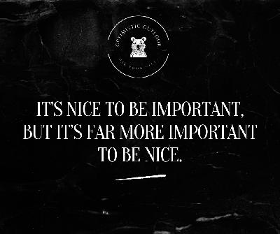 Be Nice, No Matter Your Title