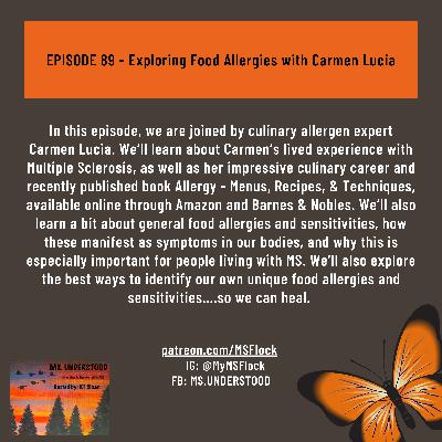 EPISODE 89 - Exploring Food Allergies with Carmen Lucia