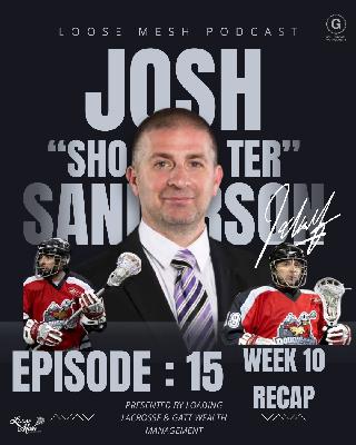 Episode 15 | “We Have to Be Better” — Shooter Sanderson on Calgary & NLL Week 10 Recap Episode 15 | “We Have to Be Better” — Shooter Sanderson on Calgary & NLL Week 10 Recap