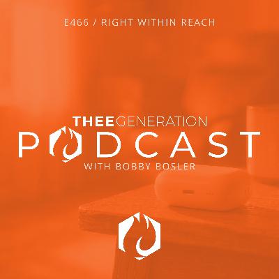 Bobby Bosler: Right Within Reach