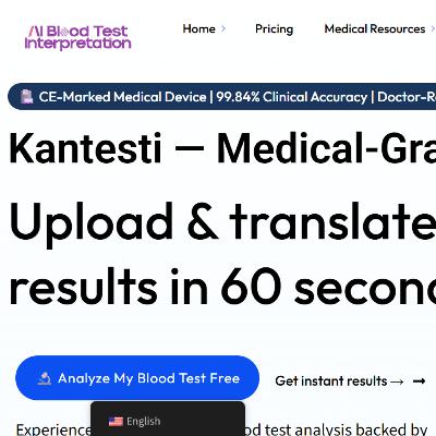 Analizar Resultados - AI Blood Test Interpretation