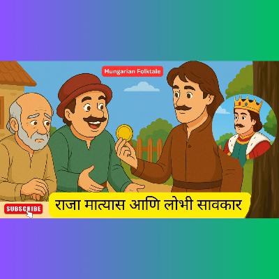 लोककथा २२।राजा मात्यास आणि लोभी सावकार।King Mátyás of Hungary। Hungarian Folktale | छान छान गोष्टी|