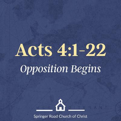 Acts 4:1-22