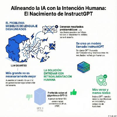E022_Instruct GPT: Alinear la Ia es mejor que escalarla