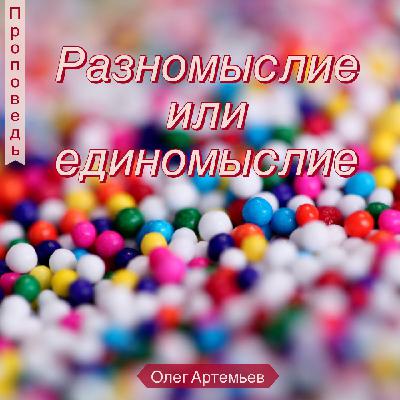 Разномыслие или единомыслие — Олег В. Артемьев