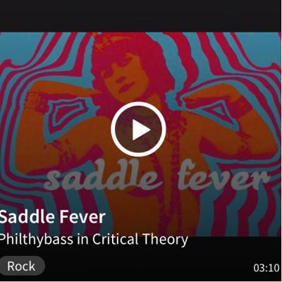 Saddle fever. With Phil and Derren