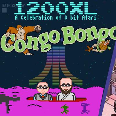 Congo Bongo, Atari 8 bit style! 1200XL Episode 19