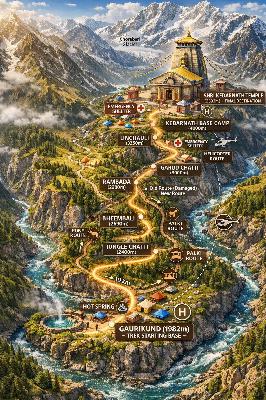 केदारनाथ यात्रा: आस्था, तप और शिव-कृपा की दिव्य यात्रा केदारनाथ यात्रा: आस्था, तप और शिव-कृपा की दिव्य यात्रा
