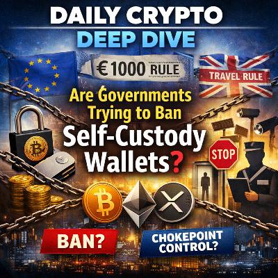 Daily Crypto Deep Dive: Are Governments Trying to Ban Self-Custody Wallets? Travel Rule, €1,000 Rule & The Future of Bitcoin Ownership