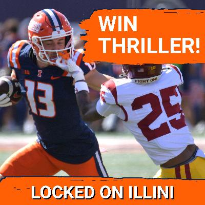 LIVE POSTGAME: #23 Illini UPSET USC Trojans in Classic Homecoming | Illini Podcast