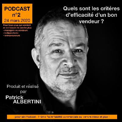 Quels sont les critères d'efficacité d'un bon vendeur ?