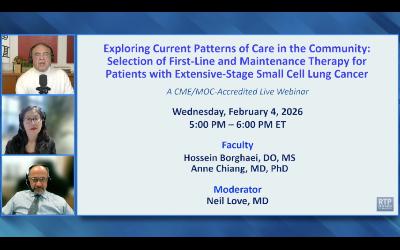 Extensive-Stage Small Cell Lung Cancer — Current Patterns of Care with First-Line and Maintenance Therapy
