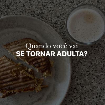 Sua alimentação é sua responsabilidade