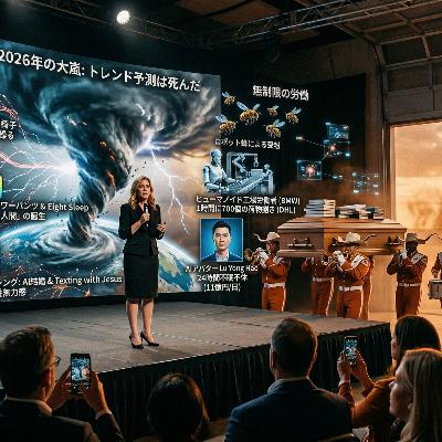 トレンド予測は死んだ。エイミー・ウェブが警告する「2026年の大嵐」と、私たちが生き残るための生存戦略