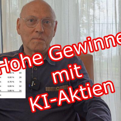 Hohe Gewinne mit KI-Aktien - KI-Zock mit NVIDIA & Co. Hohe Gewinne mit KI-Aktien - KI-Zock mit NVIDIA & Co.