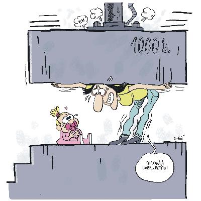 Chez les serpillères de l'Aide à l'enfance