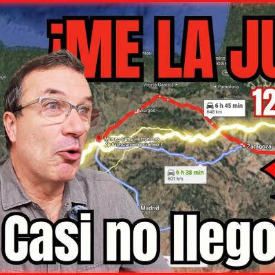 ¡Me la jugué! 1296 km en coche eléctrico… y casi no llego a casa ⚡ ¡Me la jugué! 1296 km en coche eléctrico… y casi no llego a casa ⚡