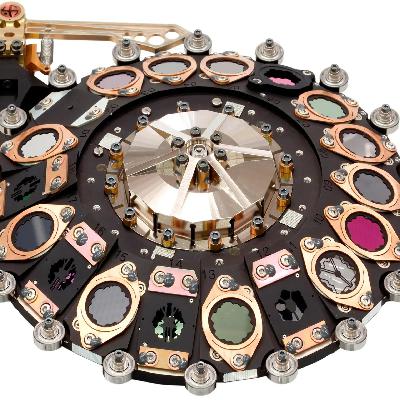 Filterrad für James Webb - Kosmisches Glücksrad - made in Germany