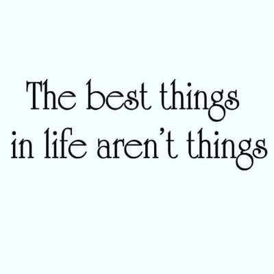The little things The little things