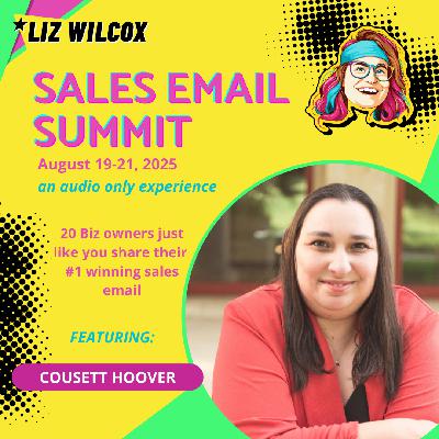 *SALES EMAIL SUMMIT* Cousett Hoover– writing emails and making money from the passenger seat
