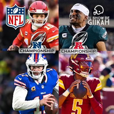 Finales AFC y NFC de la Temporada Regular NFL 2024 | El Show de Giikah - NFL desde la barra del bar