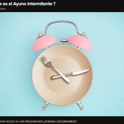 QUE ES EL AYUNO INTERMITENTE (para bajar de peso) capitulo 2 de 5