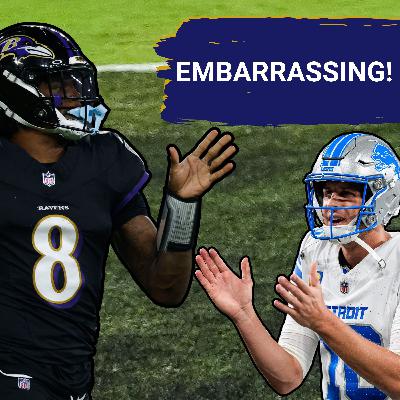 Baltimore Ravens GET EMBARRASSED in Week 3 loss to Lions, OL FAILS Lamar Jackson as defense falters