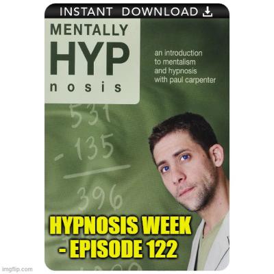 Paul Carpenter Mentally Hyp Magician, Mind Reader, Hypnotist & Artiste on The Meaning of Life