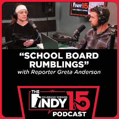 #16 - "School Board Rumblings" with Reporter Greta Anderson Johns #16 - "School Board Rumblings" with Reporter Greta Anderson Johns