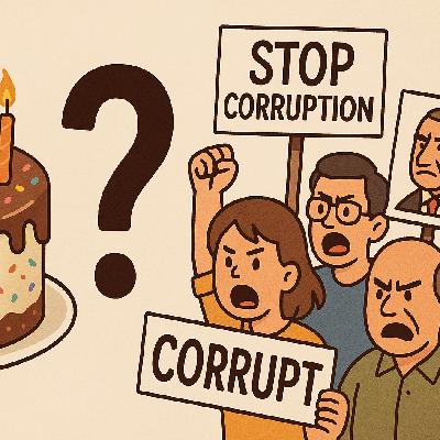 פרק ג׳- מה הקשר בין עוגת יום הולדת ושחיתות פוליטית? פרק ג׳- מה הקשר בין עוגת יום הולדת ושחיתות פוליטית?