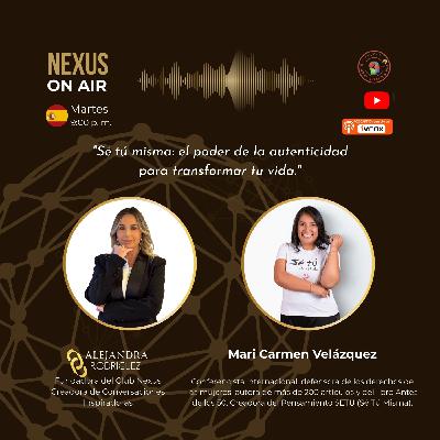 "Sé tú misma: el poder de la autenticidad para transformar tu vida" Mari Carmen Velázquez