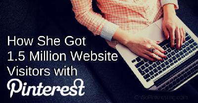 How She Got 1.5 Million Website Visitors with Pinterest OSP 082 How She Got 1.5 Million Website Visitors with Pinterest OSP 082