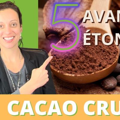 5 avantages du cacao