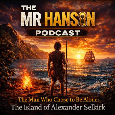 S1E12: THE MR. HANSoN PODCAST "The Story of Alexander Selkirk" The Real Story Behind Robinson Crusoe