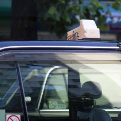 タクシーでの日常会話