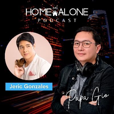 Jeric Gonzales with Papa Gio: Home not Alone