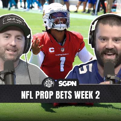 NFL Prop Bets Week 2 | Sports Gambling Podcast (Ep. 2379)