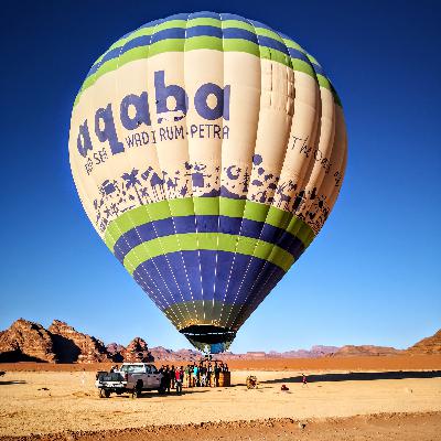Hot Air Balloon Flight over Wadi Rum
