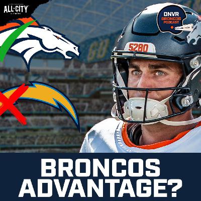 The MASSIVE opportunity & advantage Bo Nix & Denver Broncos have against the Los Angeles Chargers