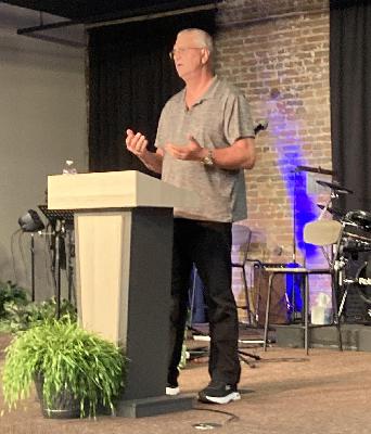 Guest Speaker, "Indiana Bob," speaks on healing and a life of fruit bearing.