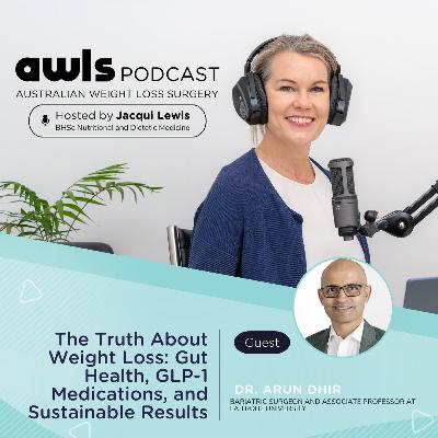 The Truth About Weight Loss: Gut Health, GLP-1 Medications, and Sustainable Results with Dr. Arun Dhir The Truth About Weight Loss: Gut Health, GLP-1 Medications, and Sustainable Results with Dr. Arun Dhir